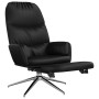 Sillón de relax con reposapiés cuero sintético negro brillante de vidaXL, Sillones - Ref: Foro24-3097373, Precio: 119,90 €, D...