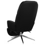 Sillón de relax con reposapiés cuero sintético negro brillante de vidaXL, Sillones - Ref: Foro24-3097373, Precio: 119,90 €, D...