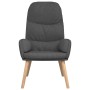 Relaxation armchair with dark gray fabric stool by vidaXL, Armchairs - Ref: Foro24-3097343, Price: 149,97 €, Discount: %