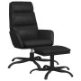 Relaxation armchair with black synthetic leather footrest by vidaXL, Armchairs - Ref: Foro24-3097535, Price: 167,99 €, Discou...