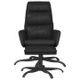 Relaxation armchair with black synthetic leather footrest by vidaXL, Armchairs - Ref: Foro24-3097535, Price: 167,99 €, Discou...