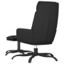 Relaxation armchair with black synthetic leather footrest by vidaXL, Armchairs - Ref: Foro24-3097535, Price: 167,99 €, Discou...