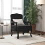 Sillón de terciopelo negro 64x64x90 cm de vidaXL, Sillones - Ref: Foro24-344477, Precio: 196,82 €, Descuento: %