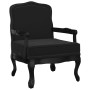 Sillón de terciopelo negro 64x64x90 cm de vidaXL, Sillones - Ref: Foro24-344477, Precio: 196,82 €, Descuento: %