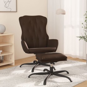 Relaxsessel mit Fußstütze aus braunem Kunstleder von vidaXL, Sessel - Ref: Foro24-3097680, Preis: 127,99 €, Rabatt: %