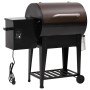 Pellet barbecue with black iron lower shelf 94 cm by vidaXL, Barbecues - Ref: Foro24-360068, Price: 429,16 €, Discount: %