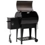 Pellet barbecue with black iron lower shelf 94 cm by vidaXL, Barbecues - Ref: Foro24-360068, Price: 429,16 €, Discount: %