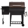 Pellet barbecue with black iron lower shelf 94 cm by vidaXL, Barbecues - Ref: Foro24-360068, Price: 429,16 €, Discount: %