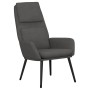 Entspannungssessel mit dunkelgrauem Stoffhocker von vidaXL, Sessel - Ref: Foro24-3097769, Preis: 140,99 €, Rabatt: %