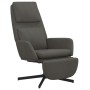 Relaxation armchair with dark gray velvet footrest by vidaXL, Armchairs - Ref: Foro24-3097810, Price: 117,09 €, Discount: %