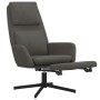 Relaxation armchair with dark gray velvet footrest by vidaXL, Armchairs - Ref: Foro24-3097810, Price: 117,09 €, Discount: %