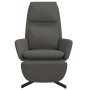 Relaxation armchair with dark gray velvet footrest by vidaXL, Armchairs - Ref: Foro24-3097810, Price: 117,09 €, Discount: %