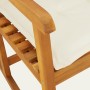 Rocking chair with solid acacia wood cushions by vidaXL, Garden chairs - Ref: Foro24-360025, Price: 92,67 €, Discount: %