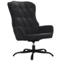 Sillón de relax con reposapiés cuero sintético negro de vidaXL, Sillones - Ref: Foro24-3097678, Precio: 153,99 €, Descuento: %