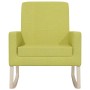 Silla mecedora de tela verde claro de vidaXL, Mecedoras - Ref: Foro24-345232, Precio: 113,28 €, Descuento: %