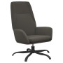 Relaxation armchair with dark gray velvet stool by vidaXL, Armchairs - Ref: Foro24-3097838, Price: 139,95 €, Discount: %