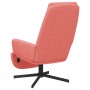 Entspannungssessel mit Fußstütze aus rosa Samt von vidaXL, Sessel - Ref: Foro24-3097813, Preis: 108,33 €, Rabatt: %