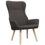 Sillón de relax con taburete tela gris oscuro de vidaXL, Sillones - Ref: Foro24-3097883, Precio: 145,74 €, Descuento: %