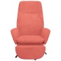 Relaxation armchair with pink velvet footrest by vidaXL, Armchairs - Ref: Foro24-3097852, Price: 114,99 €, Discount: %