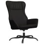 Sillón de relax con reposapiés cuero artificial negro brillante de vidaXL, Sillones - Ref: Foro24-3097895, Precio: 120,13 €, ...