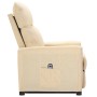 Sillón elevable tela crema de vidaXL, Sillones - Ref: Foro24-3098180, Precio: 309,99 €, Descuento: %