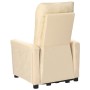 Sillón elevable tela crema de vidaXL, Sillones - Ref: Foro24-3098180, Precio: 309,99 €, Descuento: %