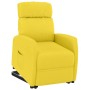 Sillón elevable tela amarillo claro de vidaXL, Sillones - Ref: Foro24-3098108, Precio: 253,52 €, Descuento: %