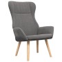 Sillón de relax con taburete tela gris claro de vidaXL, Sillones - Ref: Foro24-3097882, Precio: 145,45 €, Descuento: %