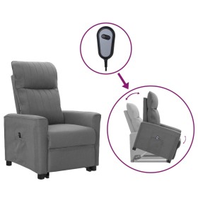 Liftable light gray fabric armchair by vidaXL, Armchairs - Ref: Foro24-3098171, Price: 328,99 €, Discount: %