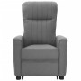 Sillón elevable tela gris claro de vidaXL, Sillones - Ref: Foro24-3098171, Precio: 328,99 €, Descuento: %