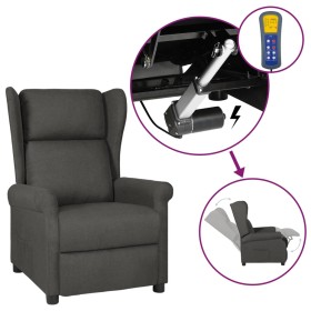 Dunkelgrauer Power Recliner-Ohrensessel aus Stoff von vidaXL, Sessel - Ref: Foro24-3098320, Preis: 259,99 €, Rabatt: %