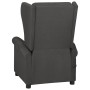 Sillón orejero reclinable eléctrico de tela gris oscuro de vidaXL, Sillones - Ref: Foro24-3098320, Precio: 259,71 €, Descuent...