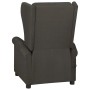 Sillón reclinable de masaje eléctrico de tela gris taupe de vidaXL, Sillones - Ref: Foro24-3098327, Precio: 283,42 €, Descuen...