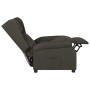 Sillón reclinable de masaje eléctrico de tela gris taupe de vidaXL, Sillones - Ref: Foro24-3098327, Precio: 283,42 €, Descuen...