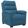 Blue velvet lifting armchair by vidaXL, Armchairs - Ref: Foro24-3098305, Price: 385,37 €, Discount: %