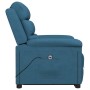 Blue velvet lifting armchair by vidaXL, Armchairs - Ref: Foro24-3098305, Price: 385,37 €, Discount: %