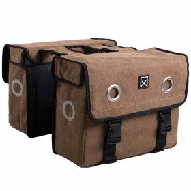 Willex Bicycle panniers 52 L brown by Willex, Bicycle bags and suitcases - Ref: Foro24-421020, Price: 93,99 €, Discount: %