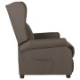 Brown Fabric Electric Massage Recliner by vidaXL, Armchairs - Ref: Foro24-3098323, Price: 283,42 €, Discount: %