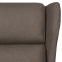 Sillón reclinable de masaje eléctrico de tela marrón de vidaXL, Sillones - Ref: Foro24-3098323, Precio: 283,42 €, Descuento: %