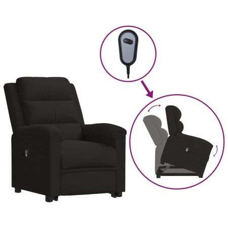 Sillón elevable de terciopelo negro de vidaXL, Sillones - Ref: Foro24-3098301, Precio: 317,99 €, Descuento: %