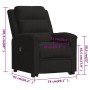 Sillón elevable de terciopelo negro de vidaXL, Sillones - Ref: Foro24-3098301, Precio: 317,99 €, Descuento: %