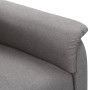 Sillón reclinable eléctrico tela gris claro de vidaXL, Sillones - Ref: Foro24-3098544, Precio: 233,99 €, Descuento: %