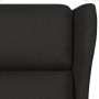 Sillón orejero reclinable eléctrico tela negro de vidaXL, Sillones - Ref: Foro24-3098321, Precio: 273,44 €, Descuento: %