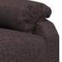 Sillón reclinable eléctrico tela marrón oscuro de vidaXL, Sillones - Ref: Foro24-3098429, Precio: 236,99 €, Descuento: %