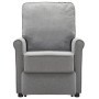 Sillón elevable tela gris claro de vidaXL, Sillones - Ref: Foro24-3100371, Precio: 391,91 €, Descuento: %