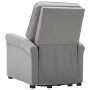 Sillón elevable tela gris claro de vidaXL, Sillones - Ref: Foro24-3100371, Precio: 391,91 €, Descuento: %