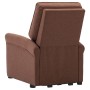 Brown fabric lift-up armchair by vidaXL, Armchairs - Ref: Foro24-3100373, Price: 390,81 €, Discount: %