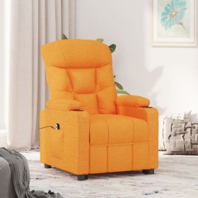 Sillón reclinable eléctrico de tela amarillo de vidaXL, Sillones - Ref: Foro24-3098826, Precio: 241,50 €, Descuento: %