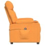 Yellow Fabric Electric Recliner by vidaXL, Armchairs - Ref: Foro24-3098826, Price: 241,99 €, Discount: %