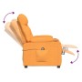 Yellow Fabric Electric Recliner by vidaXL, Armchairs - Ref: Foro24-3098826, Price: 241,99 €, Discount: %